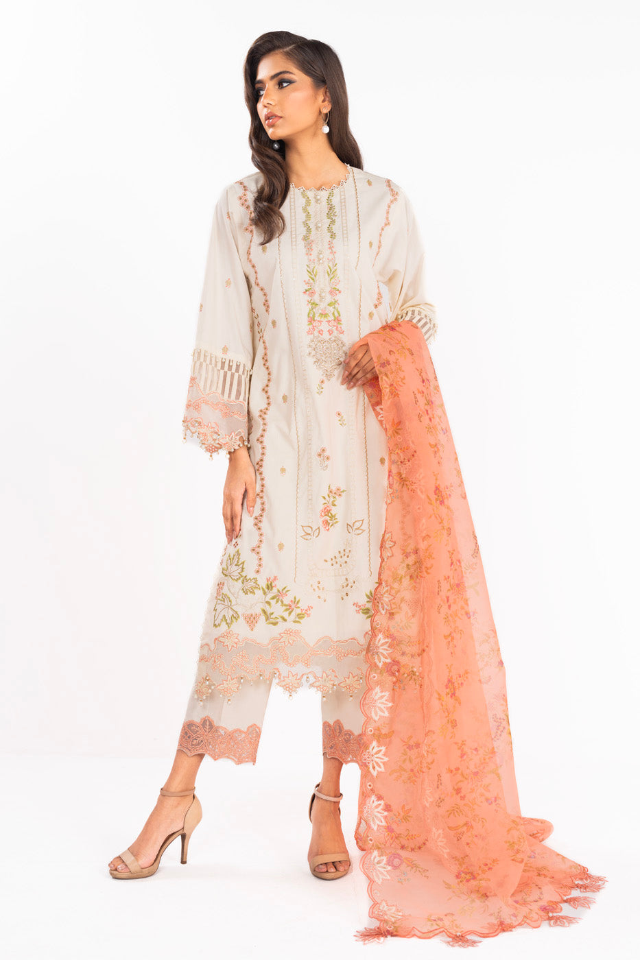 Alkaram | Luxury Lawn 24 | EC-14-24 - Pakistani Clothes for women, in United Kingdom and United States