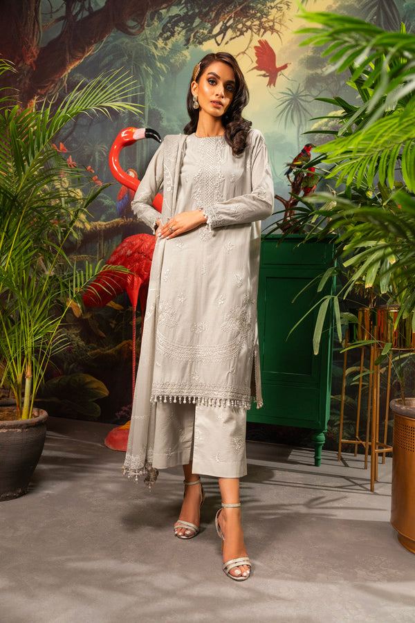 Alkaram | Luxury Lawn 24 | EC-15-24 - Hoorain Designer Wear - Pakistani Ladies Branded Stitched Clothes in United Kingdom, United states, CA and Australia
