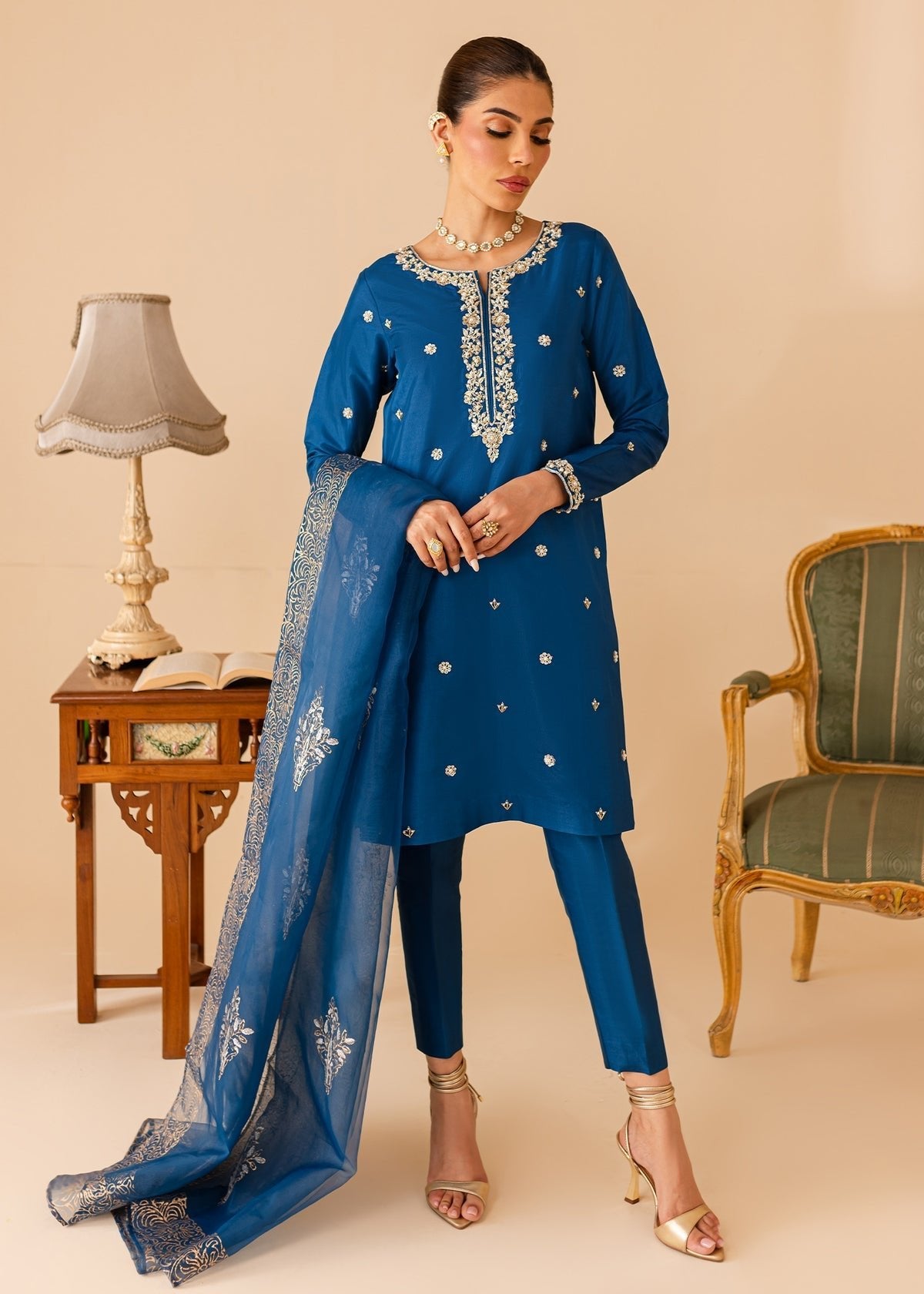 Allure | Maya Formals | FALAK - Pakistani Clothes - Hoorain Designer Wear