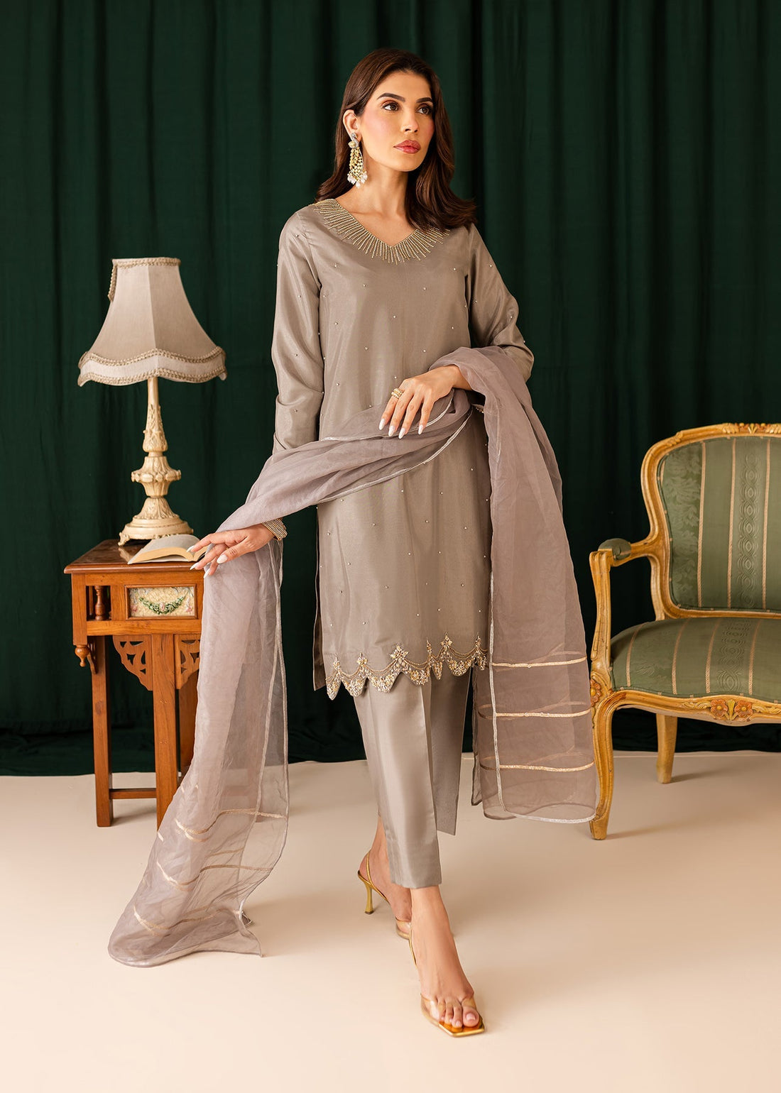 Allure | Maya Formals | SANAZ - Pakistani Clothes - Hoorain Designer Wear