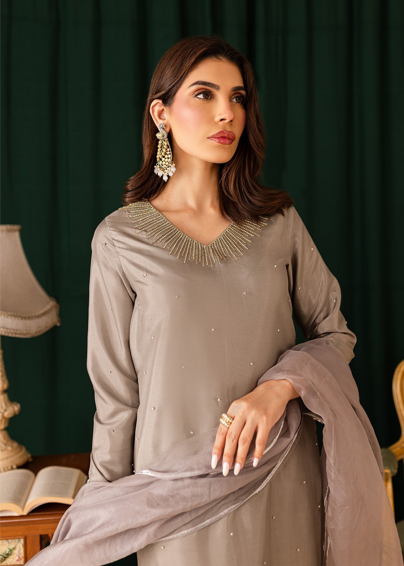 Allure | Maya Formals | SANAZ - Pakistani Clothes - Hoorain Designer Wear