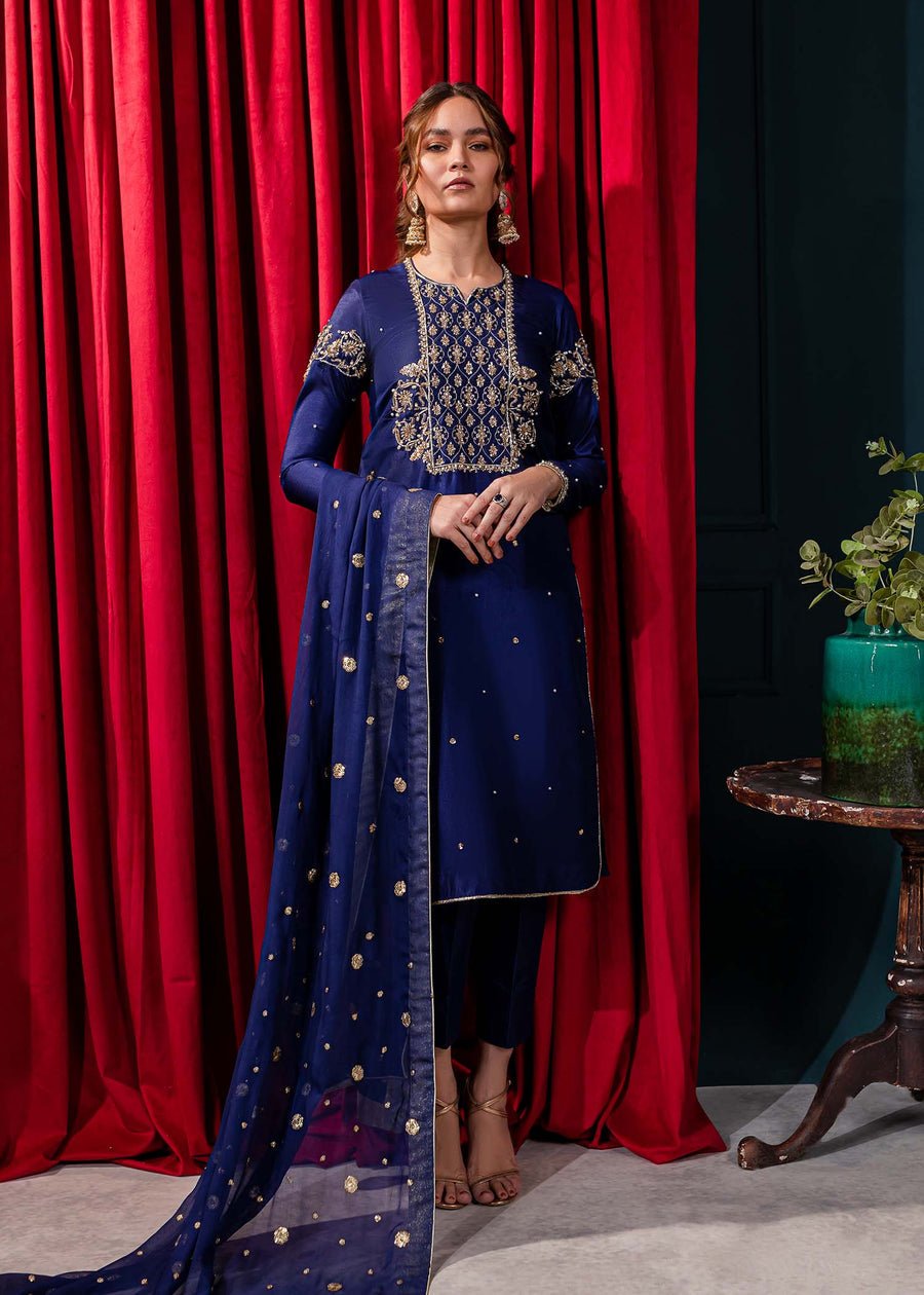 Allure | Midnight Dream Formals | DIANA - Pakistani Clothes - Hoorain Designer Wear