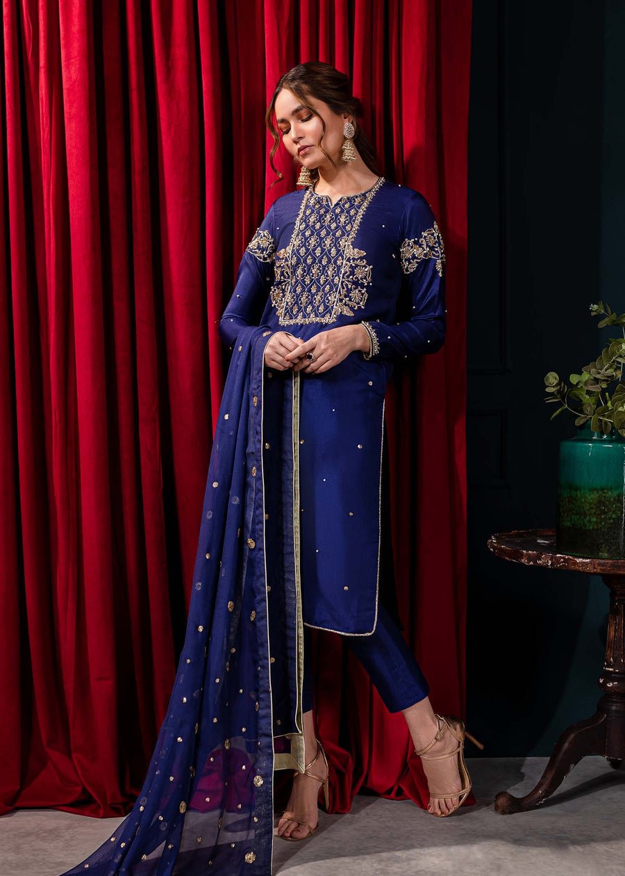 Allure | Midnight Dream Formals | DIANA - Pakistani Clothes - Hoorain Designer Wear