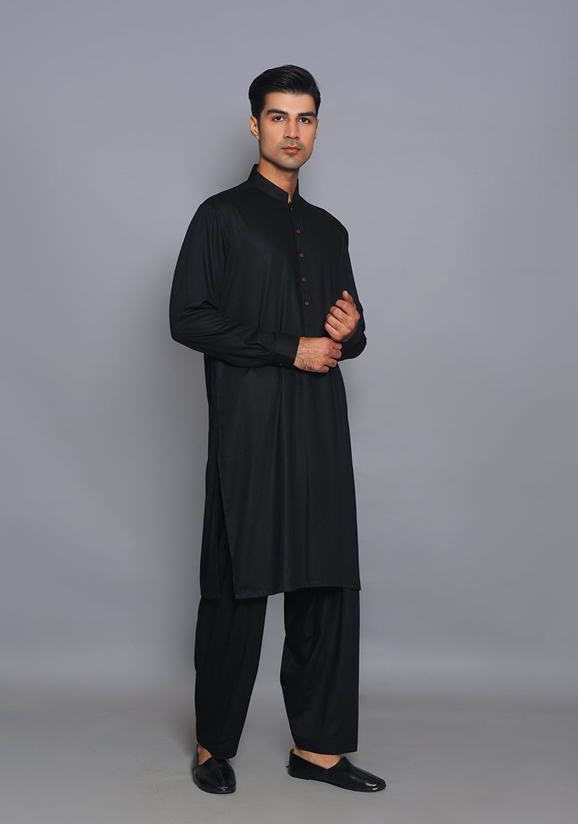 Pakistani Menswear | Amir Adnan - ClassicAyuthia  Tape Shoe Classic Fit Plain Suit - Pakistani Clothes for women, in United Kingdom and United States