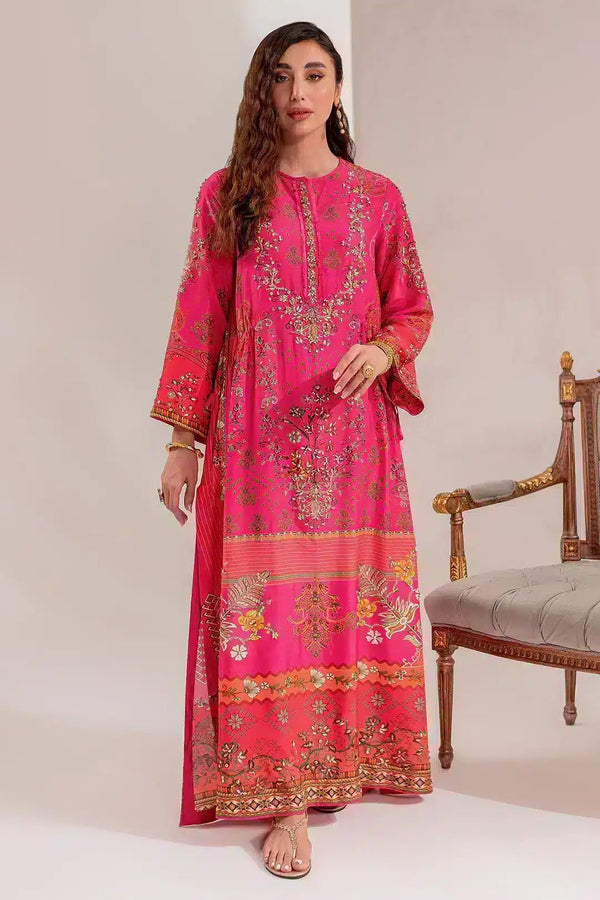 Ammara Khan | Kaftans 23 | CLASSIC SPRING KAFTAN (D - 16) - Pakistani Clothes - Hoorain Designer Wear