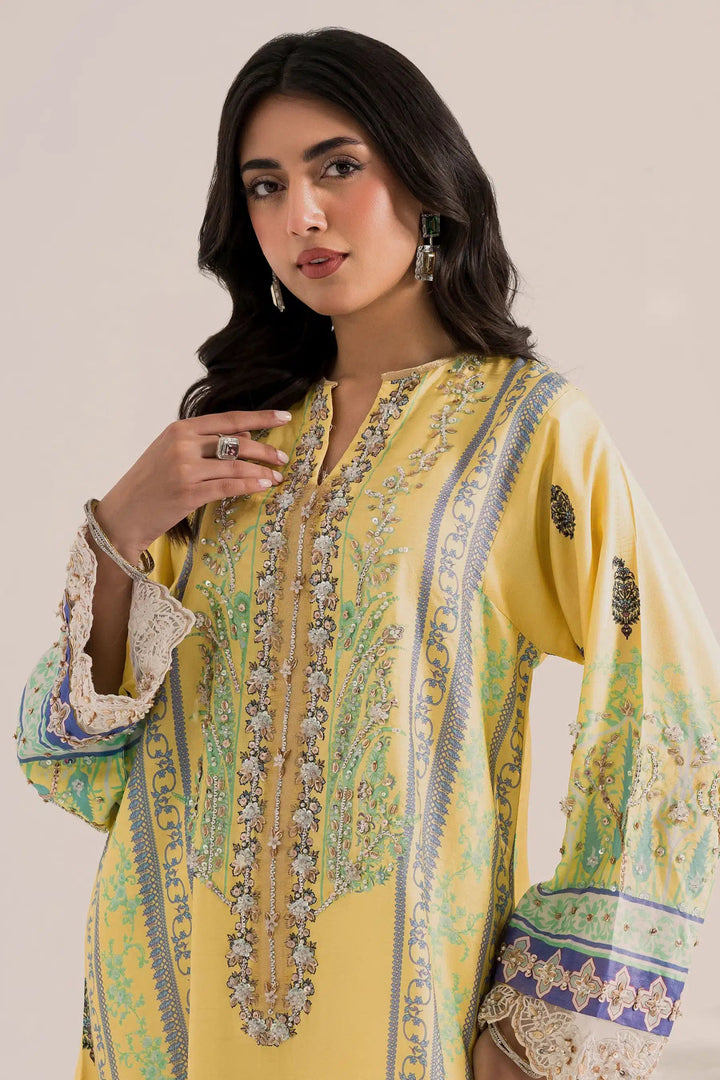 Ammara Khan | Kaftans 23 | SUMMER DREAM (D - 01) - Pakistani Clothes - Hoorain Designer Wear