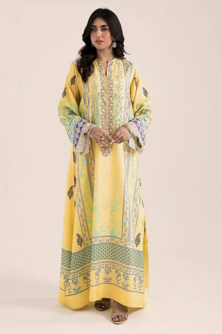 Ammara Khan | Kaftans 23 | SUMMER DREAM (D - 01) - Pakistani Clothes - Hoorain Designer Wear