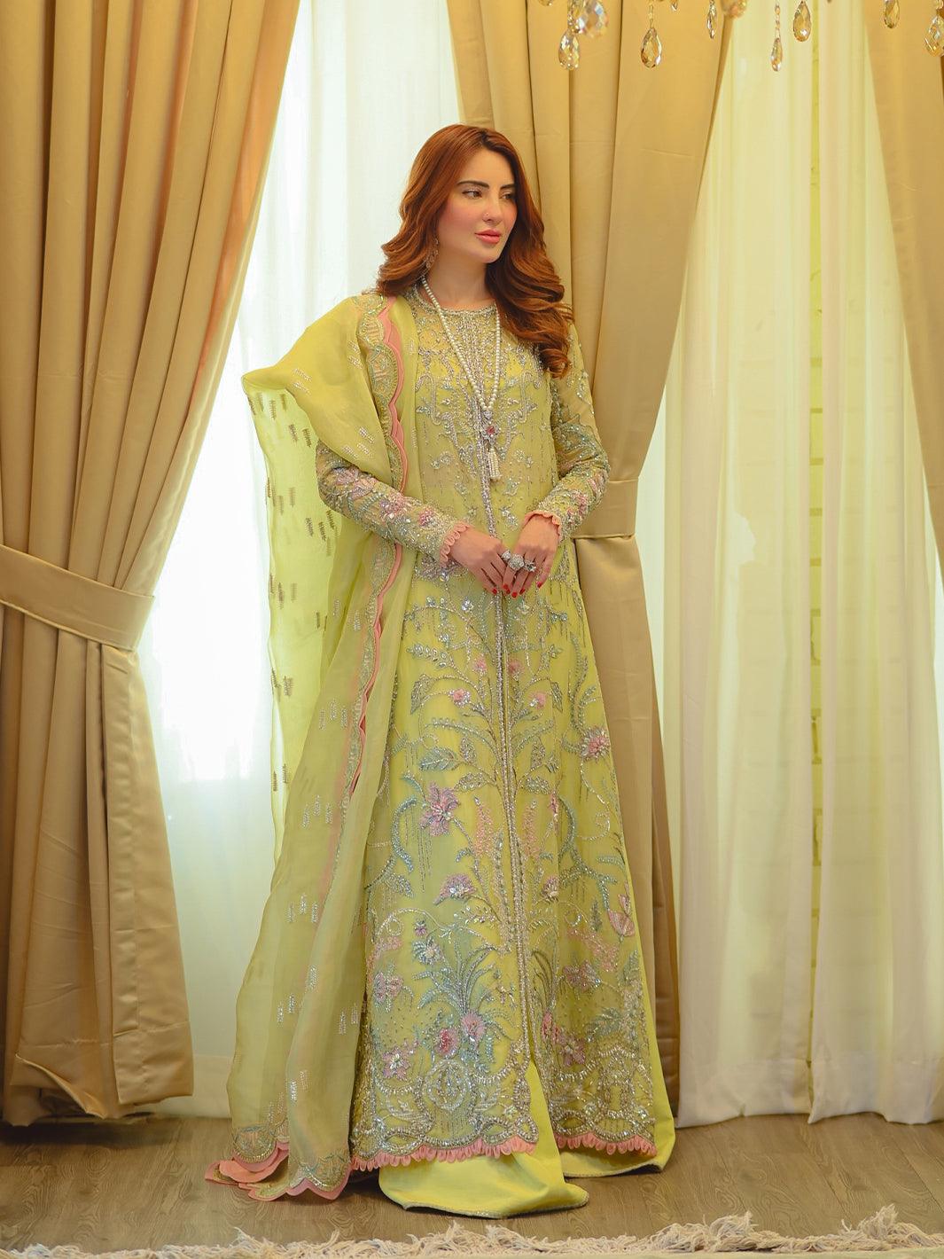 Amroz Atelier | Eunoia Wedding Formals | AA - LUX - 03 - Pakistani Clothes - Hoorain Designer Wear