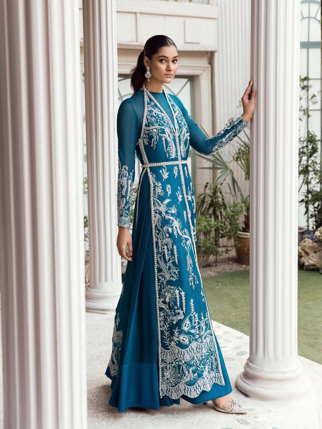 Amroz Atelier | Eunoia Wedding Formals | AA - LUX - 04 - Pakistani Clothes - Hoorain Designer Wear