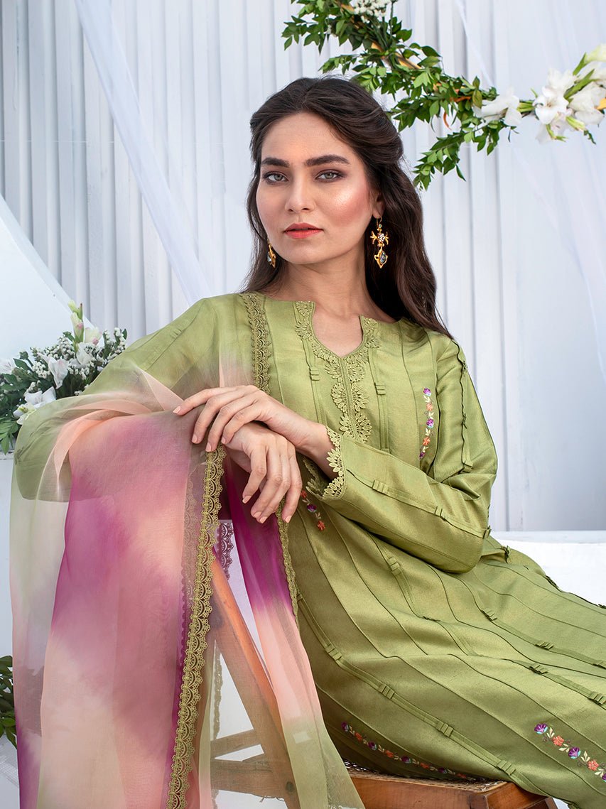 Anam Akhlaq | Festive Collection | D - 04 - Pakistani Clothes - Hoorain Designer Wear