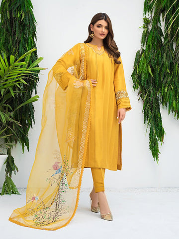 Anam Akhlaq | Festive Collection | D - 10 - Pakistani Clothes - Hoorain Designer Wear