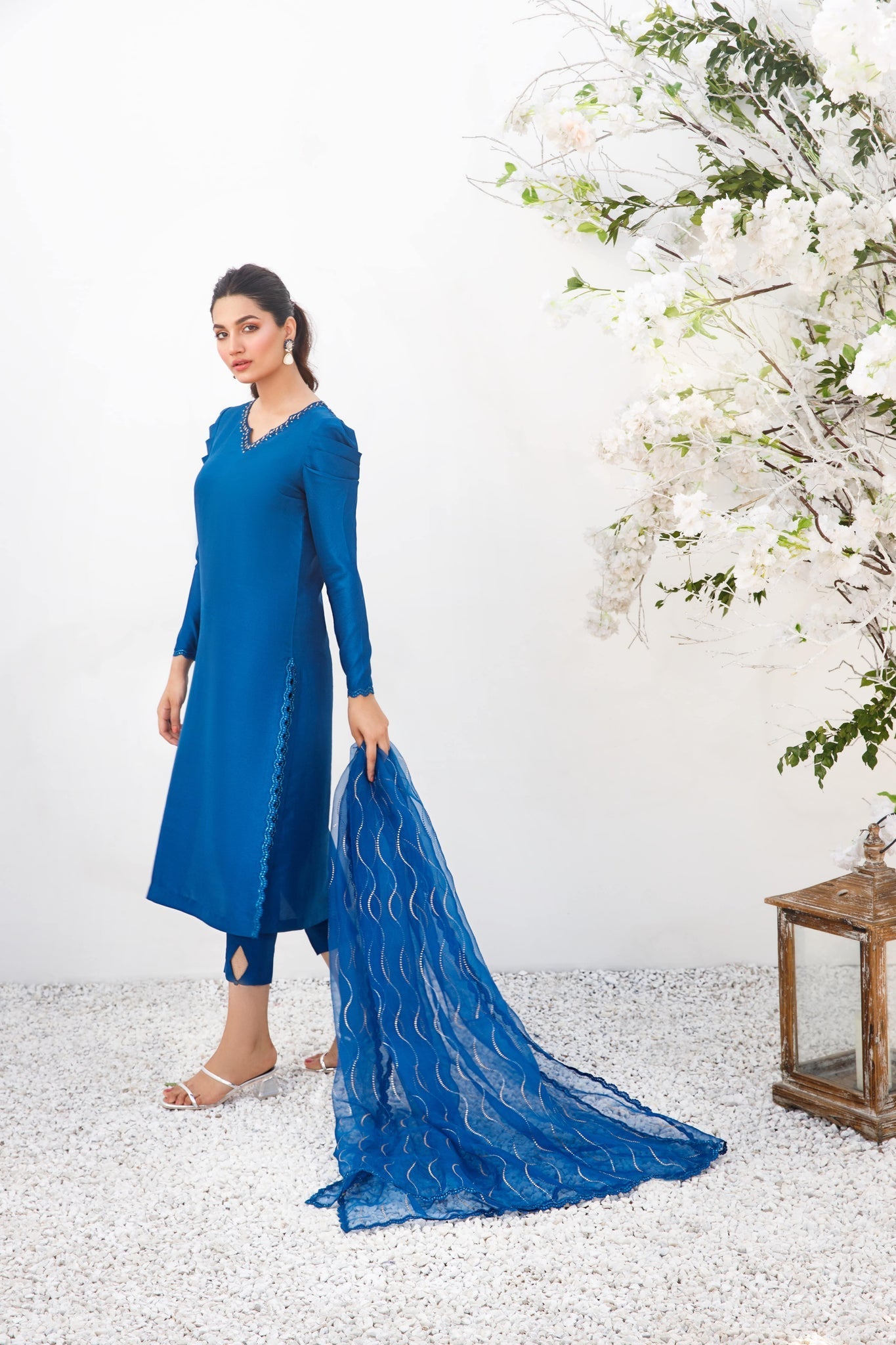 Anam Akhlaq | Festive Collection | D - 17 - Pakistani Clothes - Hoorain Designer Wear