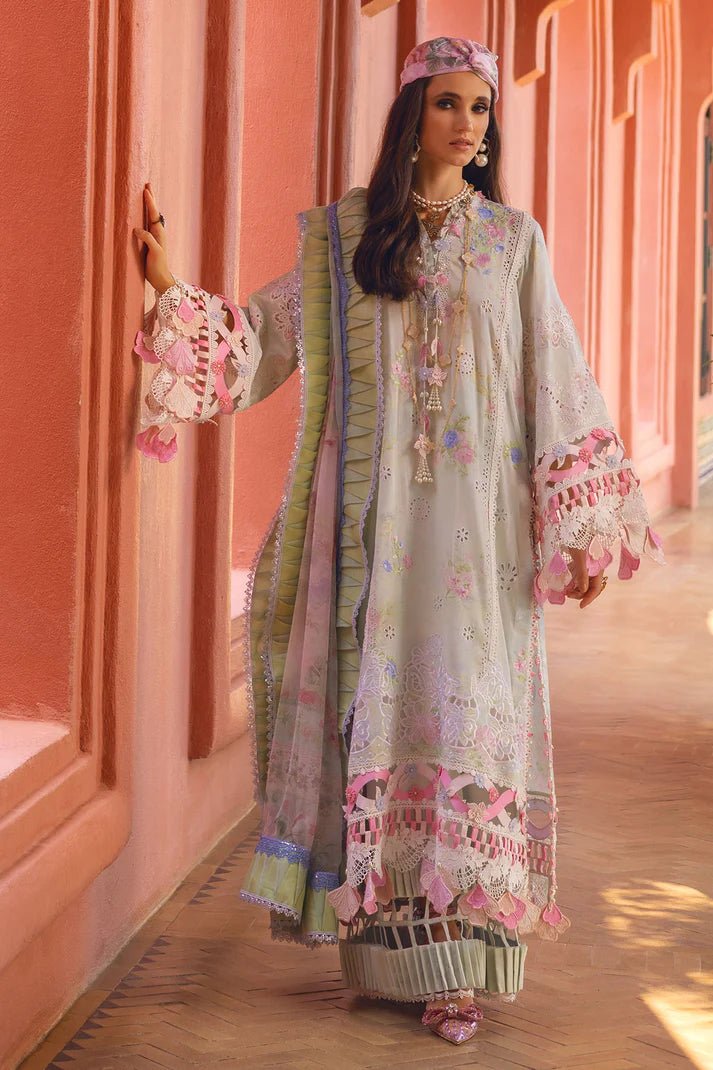 Annus Abrar | Neroli Luxury Lawn | Amafah - Pakistani Clothes - Hoorain Designer Wear