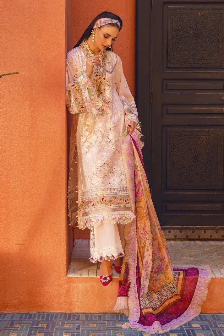 Annus Abrar | Neroli Luxury Lawn | Amal - Pakistani Clothes - Hoorain Designer Wear