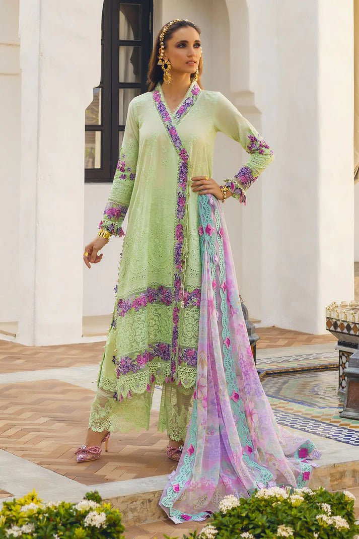 Annus Abrar | Neroli Luxury Lawn | Amani - Pakistani Clothes - Hoorain Designer Wear