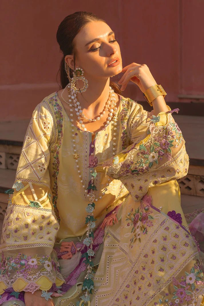 Annus Abrar | Neroli Luxury Lawn | AMAYA - Pakistani Clothes - Hoorain Designer Wear