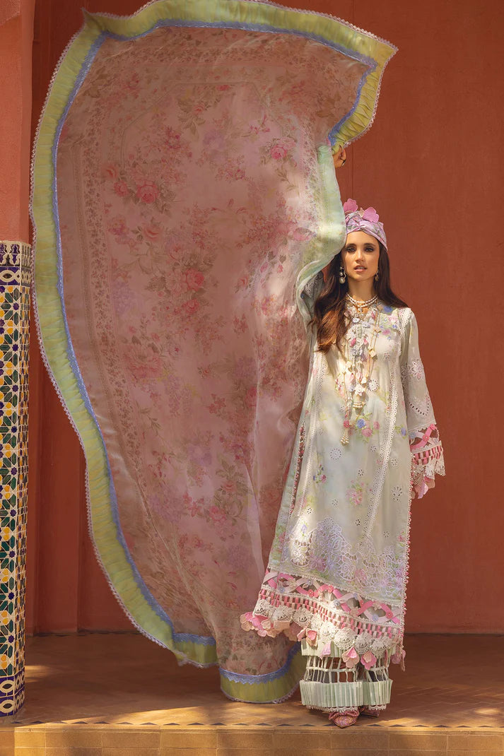Annus Abrar | Neroli Luxury Lawn | Amafah - Hoorain Designer Wear - Pakistani Ladies Branded Stitched Clothes in United Kingdom, United states, CA and Australia
