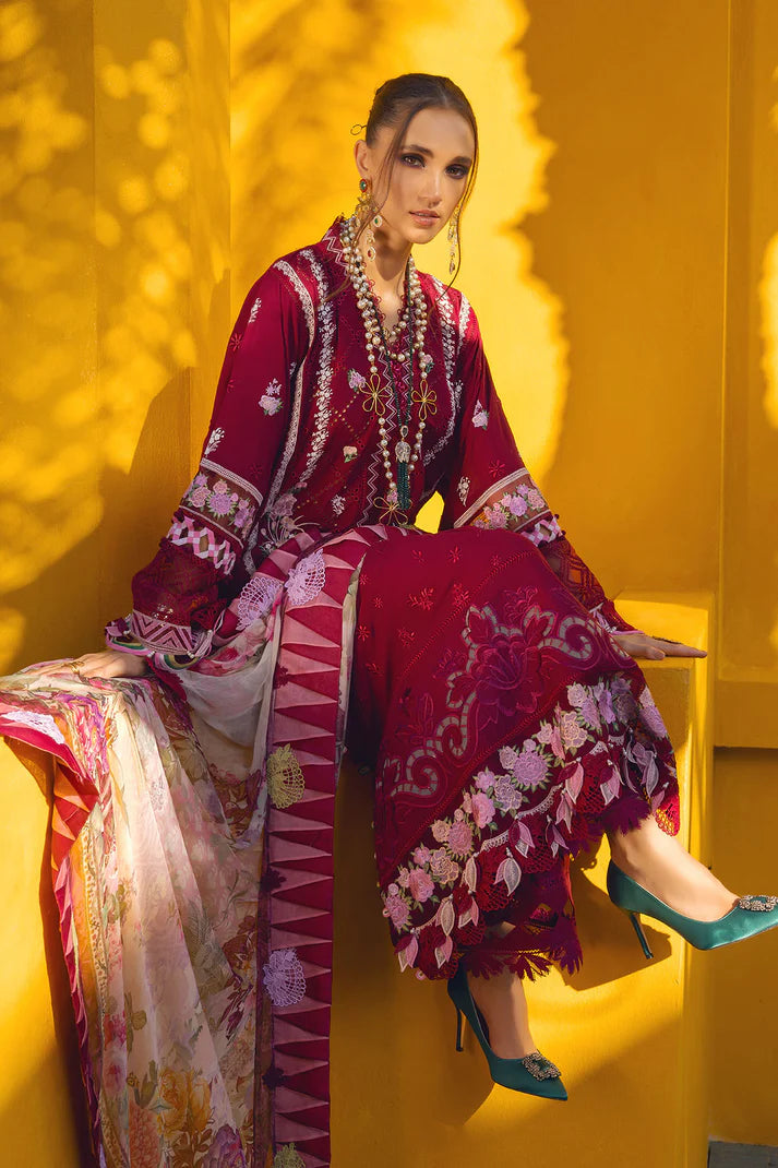 Annus Abrar | Neroli Luxury Lawn | Melia - Hoorain Designer Wear - Pakistani Ladies Branded Stitched Clothes in United Kingdom, United states, CA and Australia