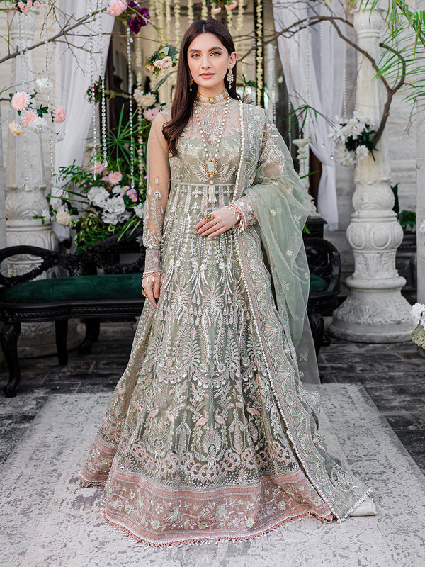 Izel | Heeriye Festive Collection | Naina - Hoorain Designer Wear - Pakistani Ladies Branded Stitched Clothes in United Kingdom, United states, CA and Australia