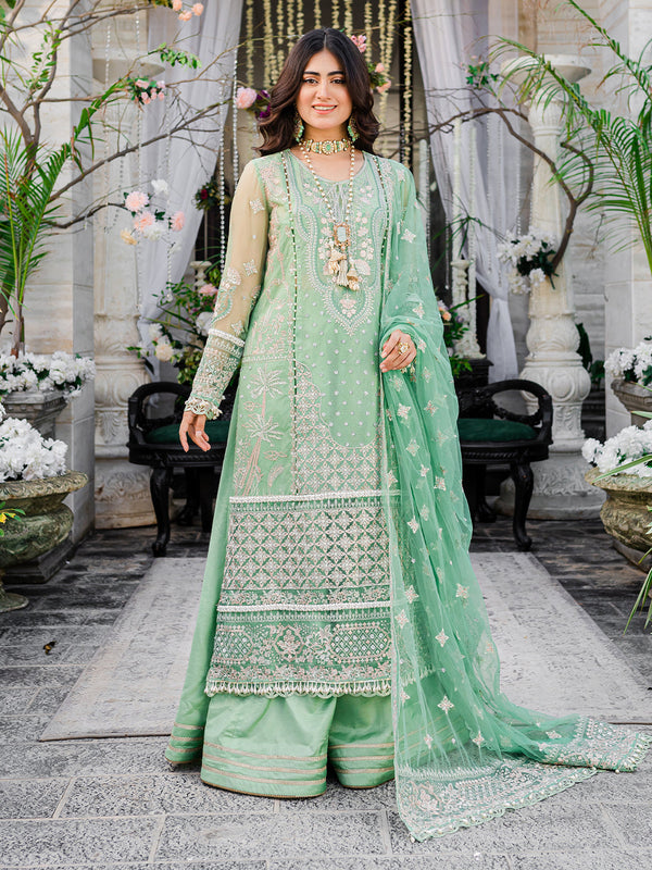 Izel | Heeriye Festive Collection | Sakhi - Hoorain Designer Wear - Pakistani Ladies Branded Stitched Clothes in United Kingdom, United states, CA and Australia