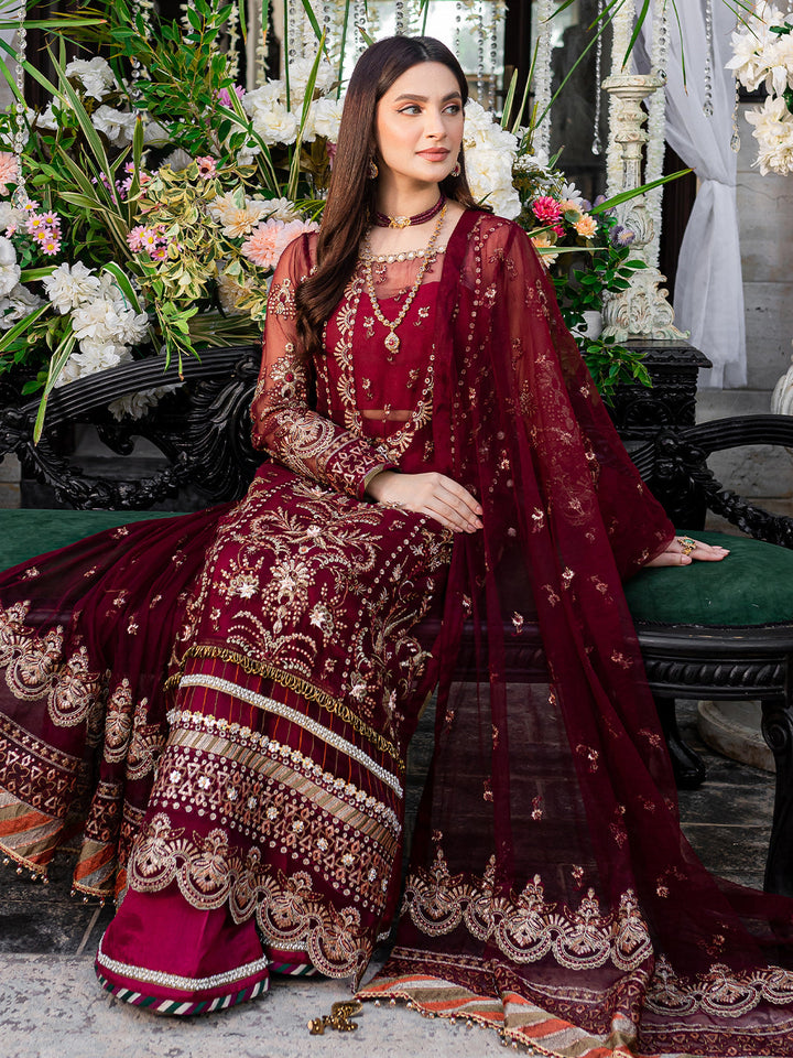 Izel | Heeriye Festive Collection | Sarang - Hoorain Designer Wear - Pakistani Ladies Branded Stitched Clothes in United Kingdom, United states, CA and Australia