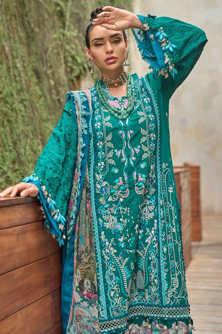 Ansab Jahangir | Zoha Lawn 24 | FRANGIPANI - Pakistani Clothes - Hoorain Designer Wear