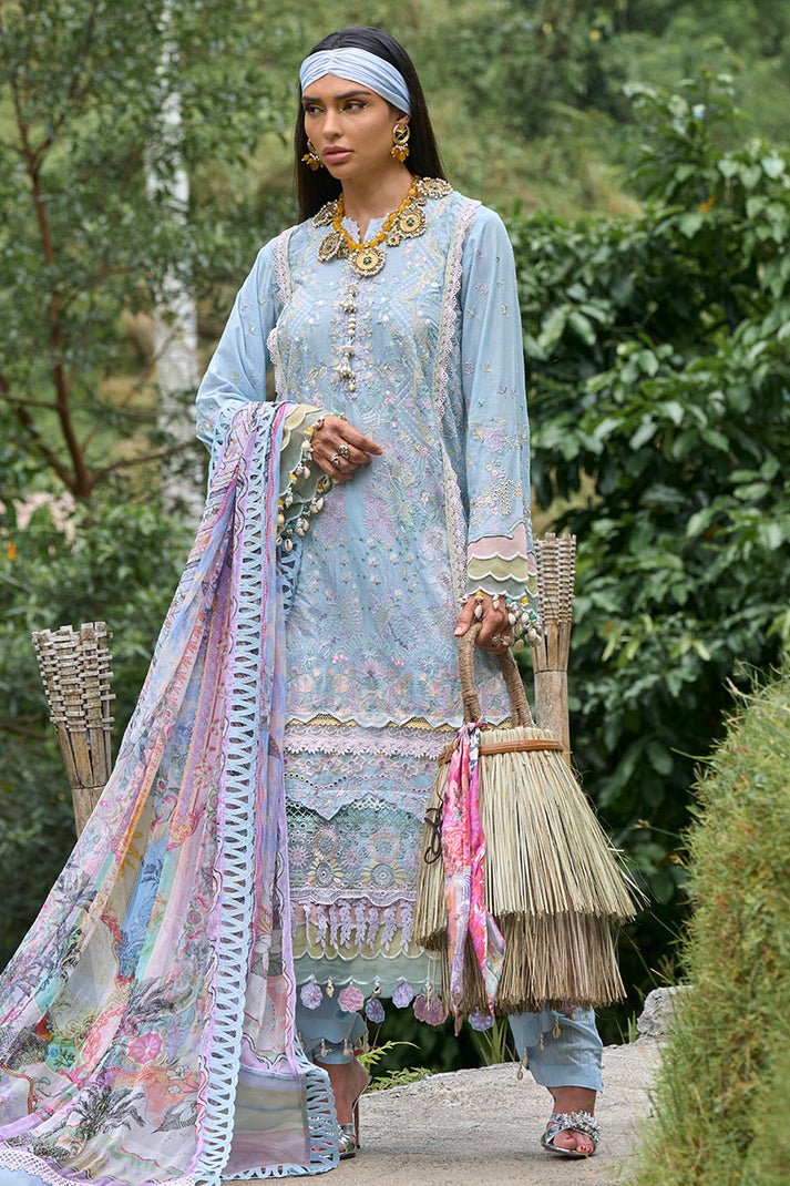 Ansab Jahangir | Zoha Lawn 24 | HELICONIA - Pakistani Clothes - Hoorain Designer Wear