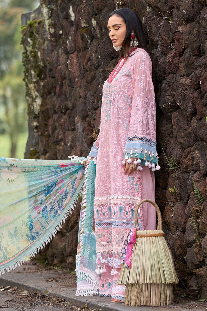 Ansab Jahangir | Zoha Lawn 24 | Peony - Pakistani Clothes - Hoorain Designer Wear