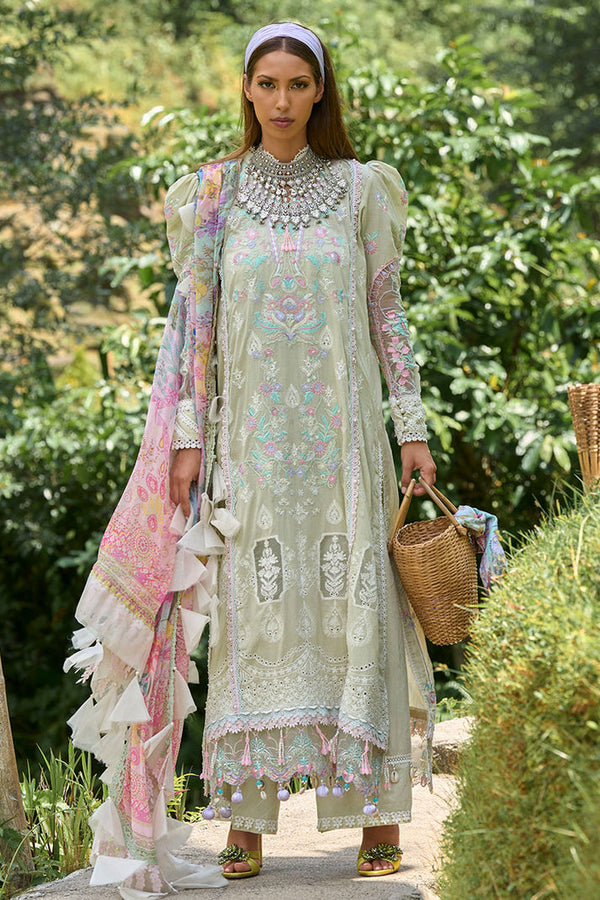 Ansab Jahangir | Zoha Lawn 24 | ANTHURIUM - Hoorain Designer Wear - Pakistani Ladies Branded Stitched Clothes in United Kingdom, United states, CA and Australia