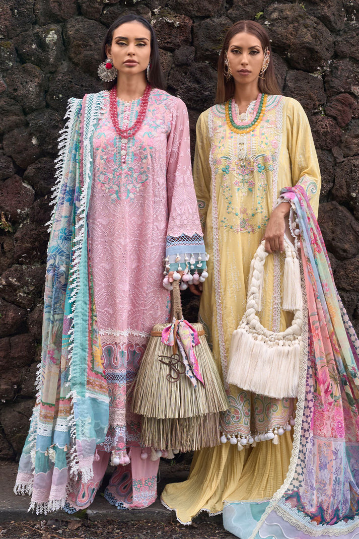 Ansab Jahangir | Zoha Lawn 24 | Peony - Hoorain Designer Wear - Pakistani Ladies Branded Stitched Clothes in United Kingdom, United states, CA and Australia