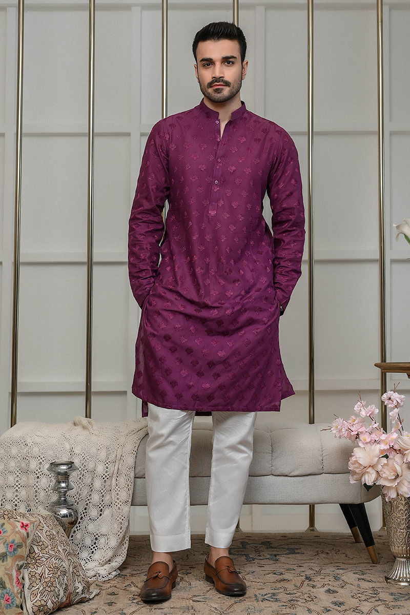 Pakistani Menswear | Ansab Jahangir | PURPLE PASSION - Pakistani Clothes for women, in United Kingdom and United States