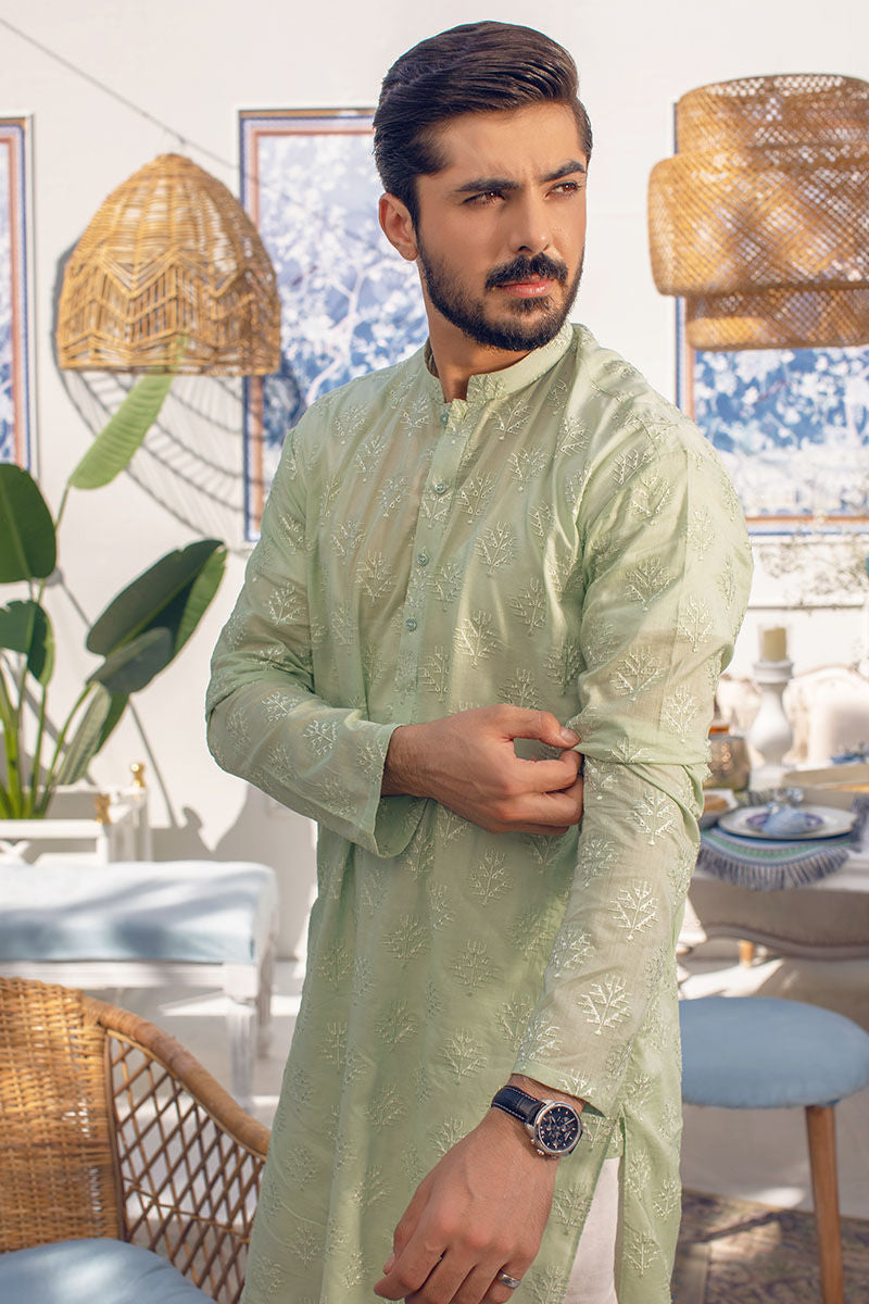 Pakistani Menswear | Ansab Jahangir | MINT MIRAGE - Pakistani Clothes for women, in United Kingdom and United States