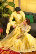 Pakistani Menswear | Ansab Jahangir | YELLOW RENDEZVOUS - Pakistani Clothes for women, in United Kingdom and United States