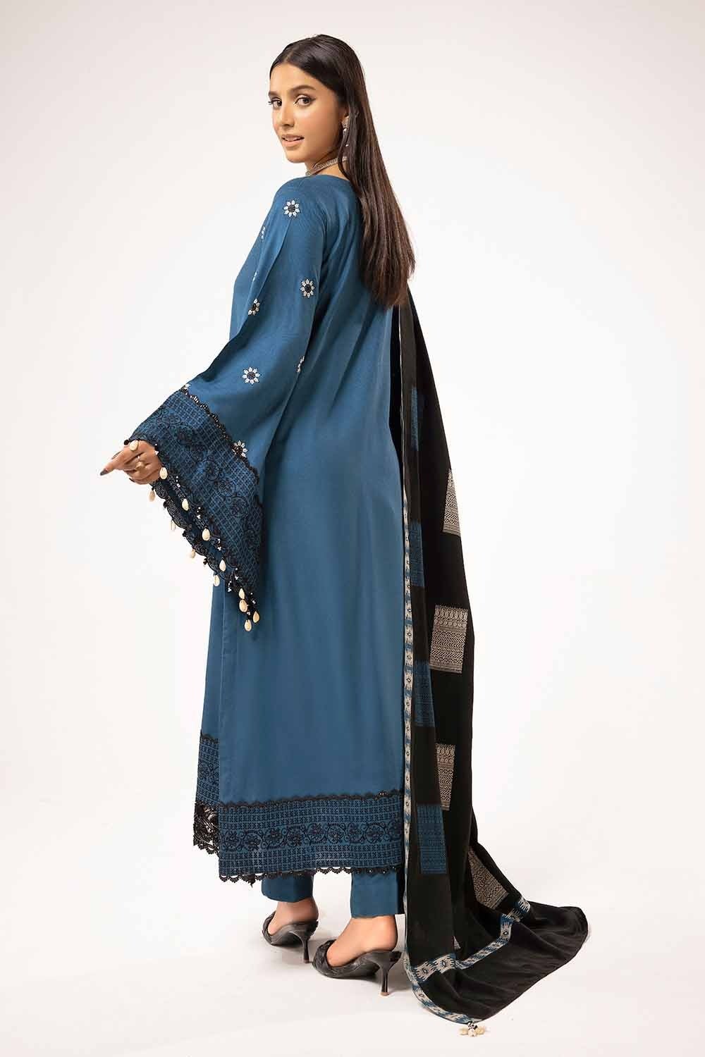 Gul Ahmed | Winter Collection 24 | Pashmina Dupatta AP-42033