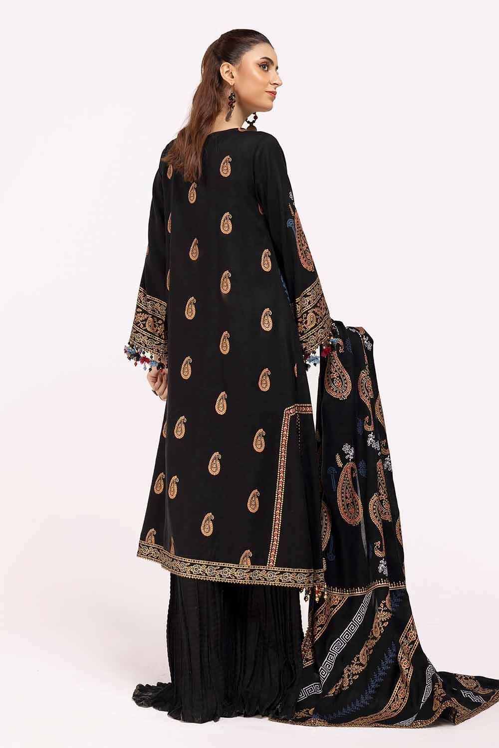 Gul Ahmed | Winter Collection 24 | Acrylic Dupatta AP-42040