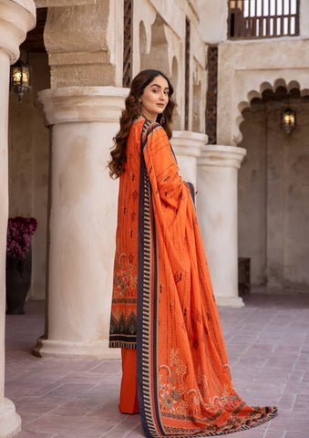 Art & Style | Classic Lawn Collection | D#323 - Pakistani Clothes - Hoorain Designer Wear