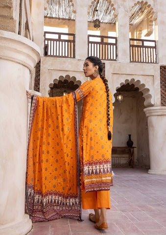 Art & Style | Classic Lawn Collection | D#333 - Pakistani Clothes - Hoorain Designer Wear