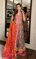 Asifa and Nabeel | Barasti Festive 23 | Rangoli (ANB - 01) - Pakistani Clothes - Hoorain Designer Wear