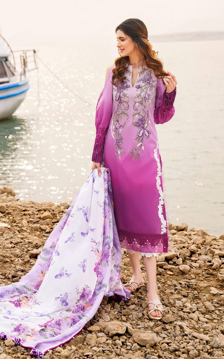 Asifa and Nabeel | Meraki Summer 24 | CALLA - U141M018 - Pakistani Clothes - Hoorain Designer Wear