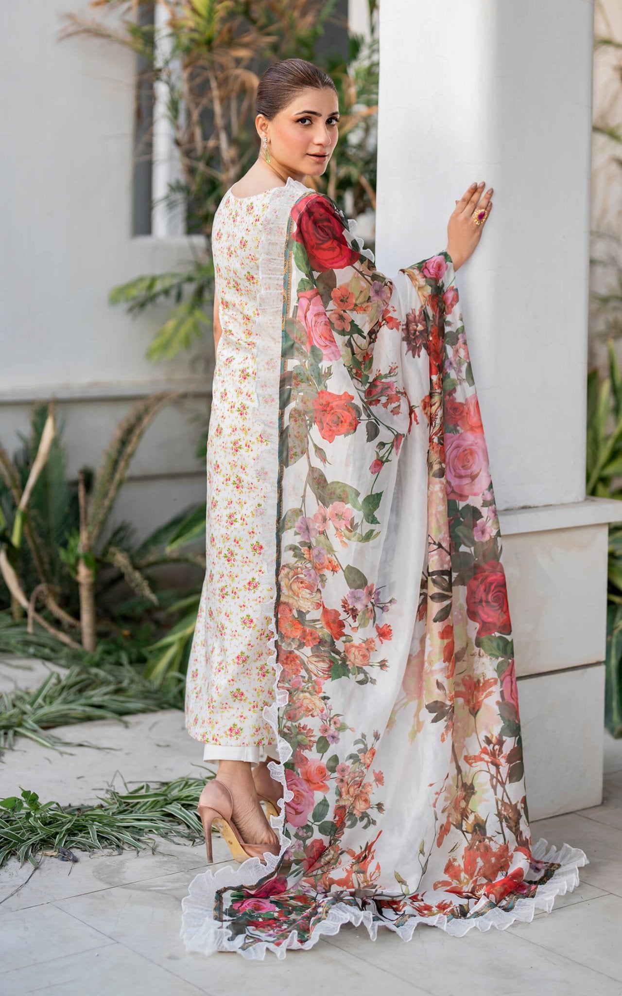 Asifa and Nabeel | Meraki Summer Vol 2 | Gulnar MK - 15 - Pakistani Clothes - Hoorain Designer Wear