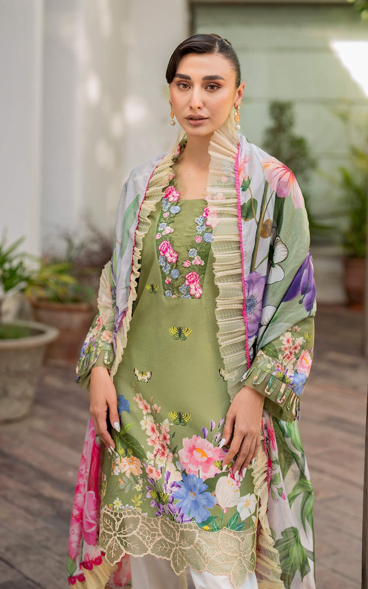 Asifa and Nabeel | Meraki Summer Vol 2 | Meyna MK - 07 - Pakistani Clothes - Hoorain Designer Wear