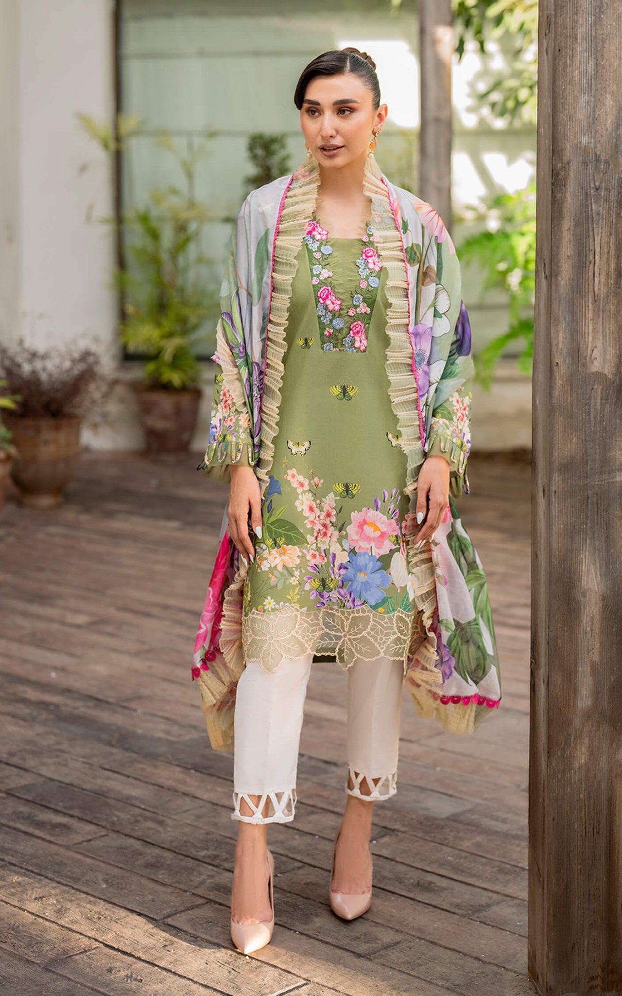 Asifa and Nabeel | Meraki Summer Vol 2 | Meyna MK - 07 - Pakistani Clothes - Hoorain Designer Wear