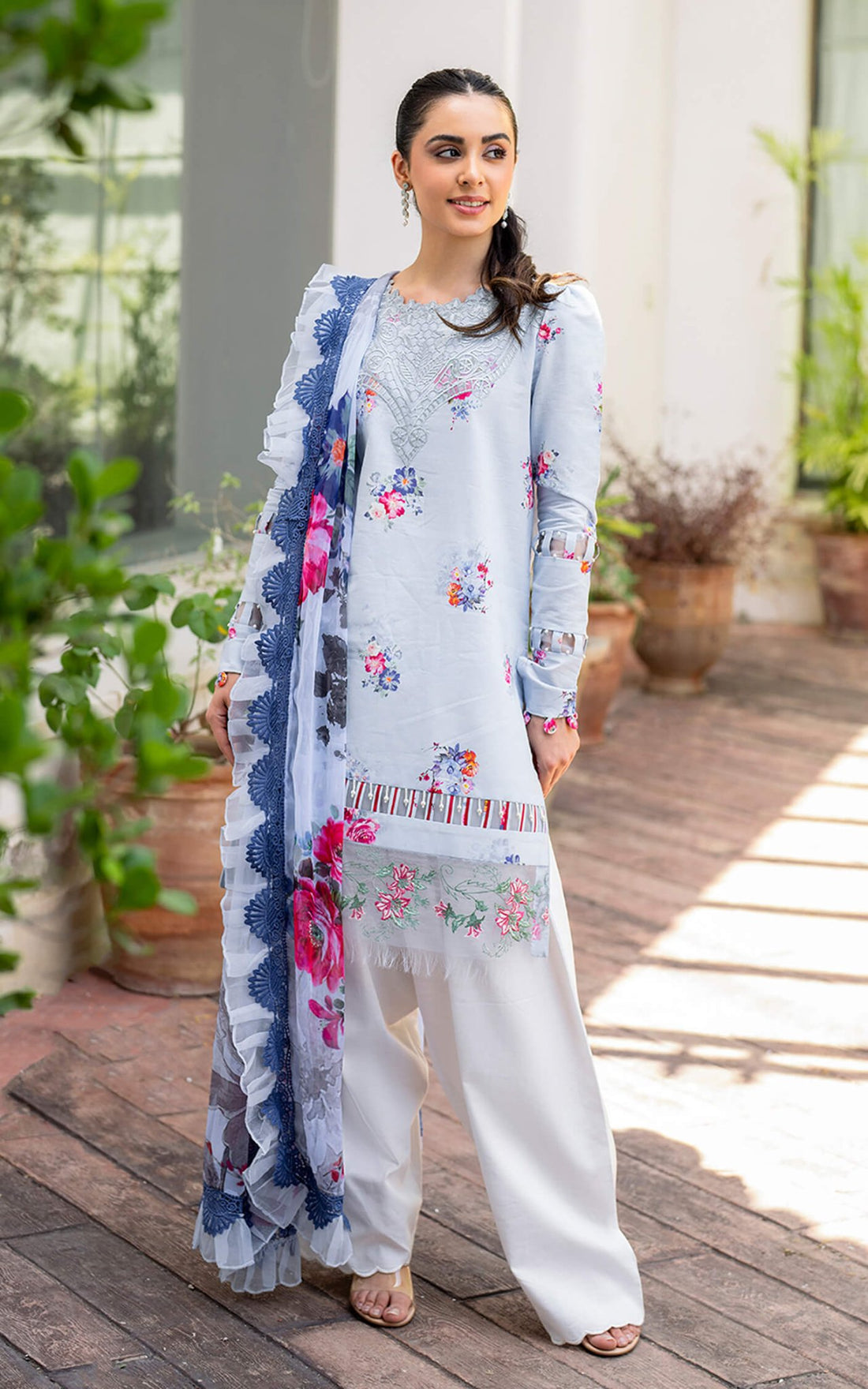 Asifa and Nabeel | Meraki Summer Vol 2 | Pankh MK - 03 - Pakistani Clothes - Hoorain Designer Wear