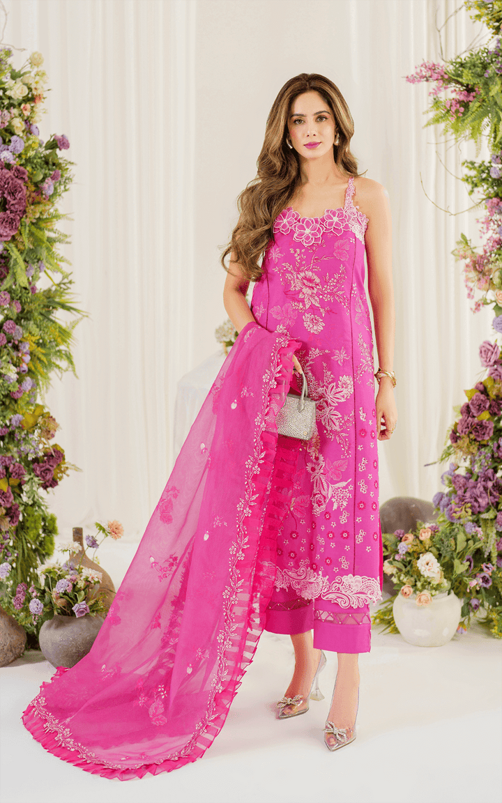 Asifa and Nabeel | Pretty in Pink Limited Edition | Carnation (PP - 2) - Pakistani Clothes - Hoorain Designer Wear