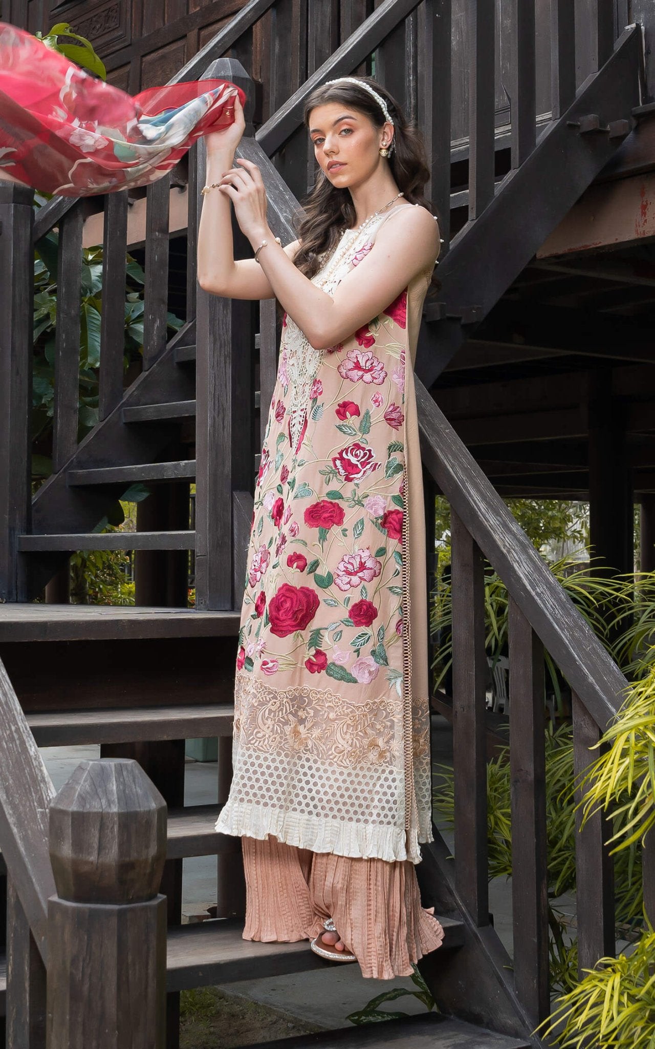 Asifa and Nabeel | Rosemary Ruffles 24 | Botanica - Pakistani Clothes - Hoorain Designer Wear