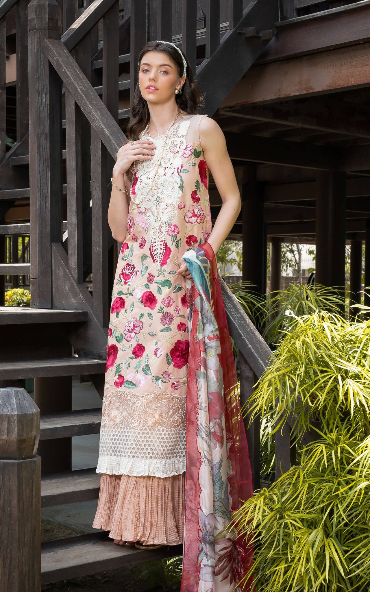 Asifa and Nabeel | Rosemary Ruffles 24 | Botanica - Pakistani Clothes - Hoorain Designer Wear