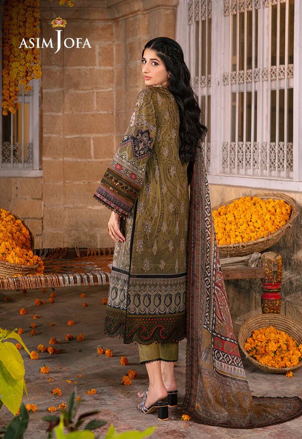 Asim Jofa | Aira Summer Prints | AJAR 23 - Pakistani Clothes - Hoorain Designer Wear