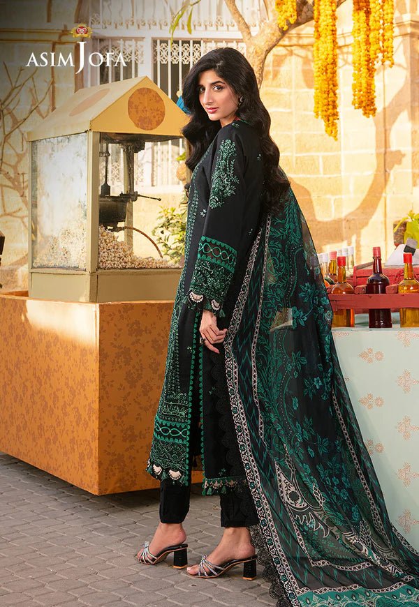 Asim Jofa | Aira Summer Prints | AJAR - 32 - Pakistani Clothes - Hoorain Designer Wear