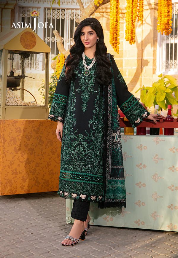 Asim Jofa | Aira Summer Prints | AJAR - 32 - Pakistani Clothes - Hoorain Designer Wear