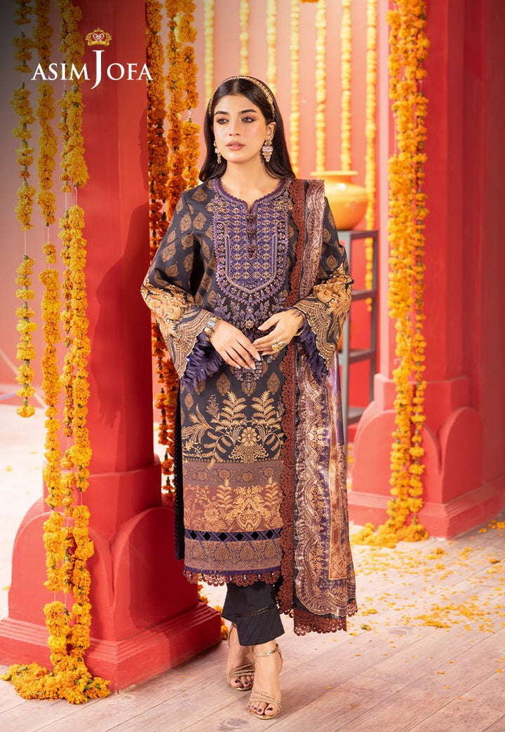 Asim Jofa | Asra Festive Essentials | AJRA - 01 - Pakistani Clothes - Hoorain Designer Wear